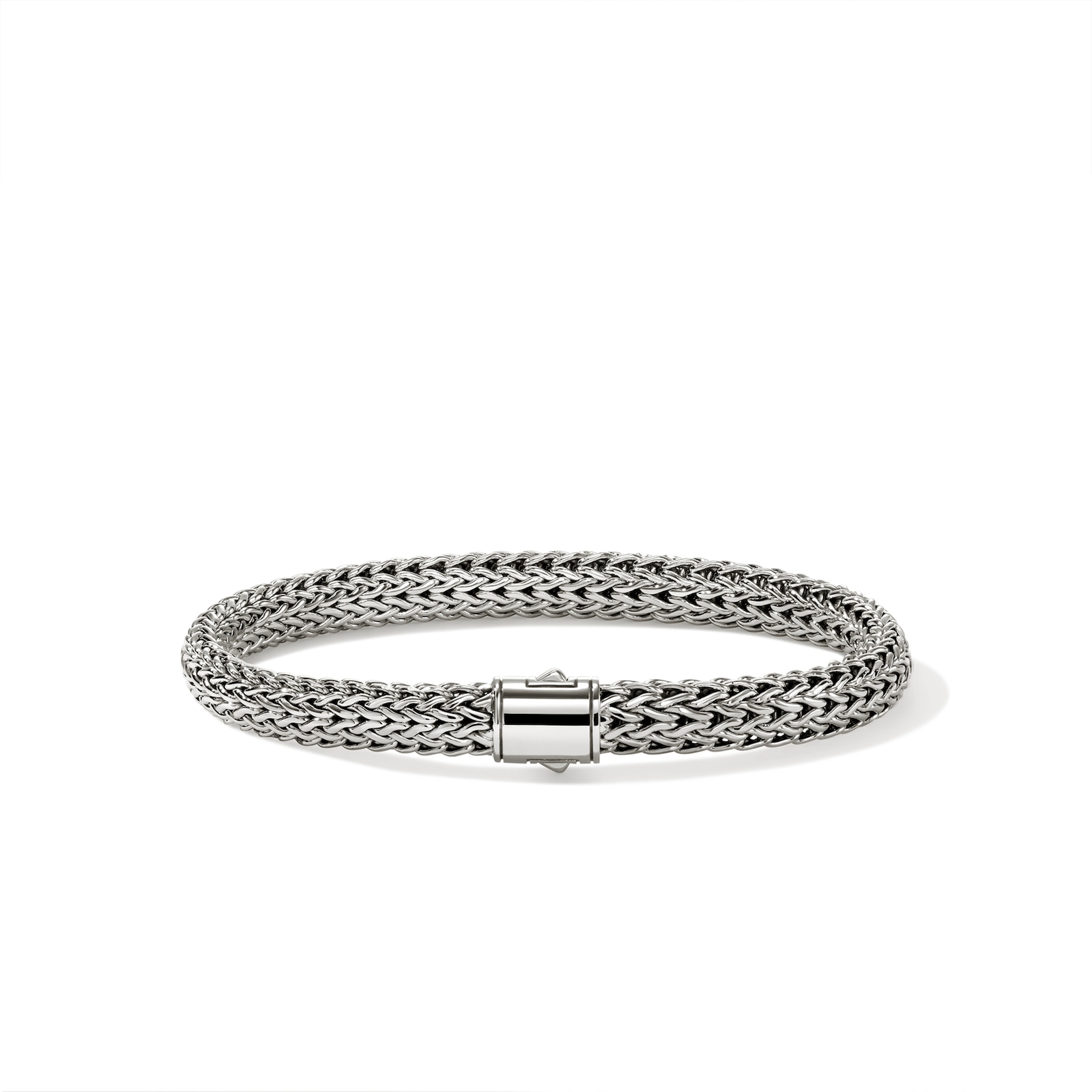 John Hardy Sterling Silver Icon Bracelet, 6.5mm - Size Large