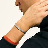 John Hardy Sterling Silver Icon Bracelet, 6.5mm - Size Extra Large