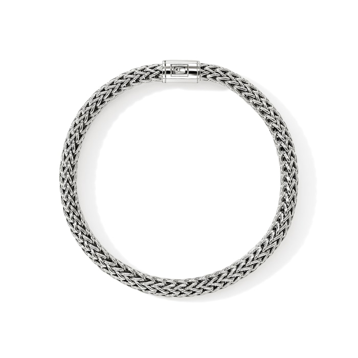 John Hardy Sterling Silver Icon Bracelet, 7.5mm - Size Extra Large