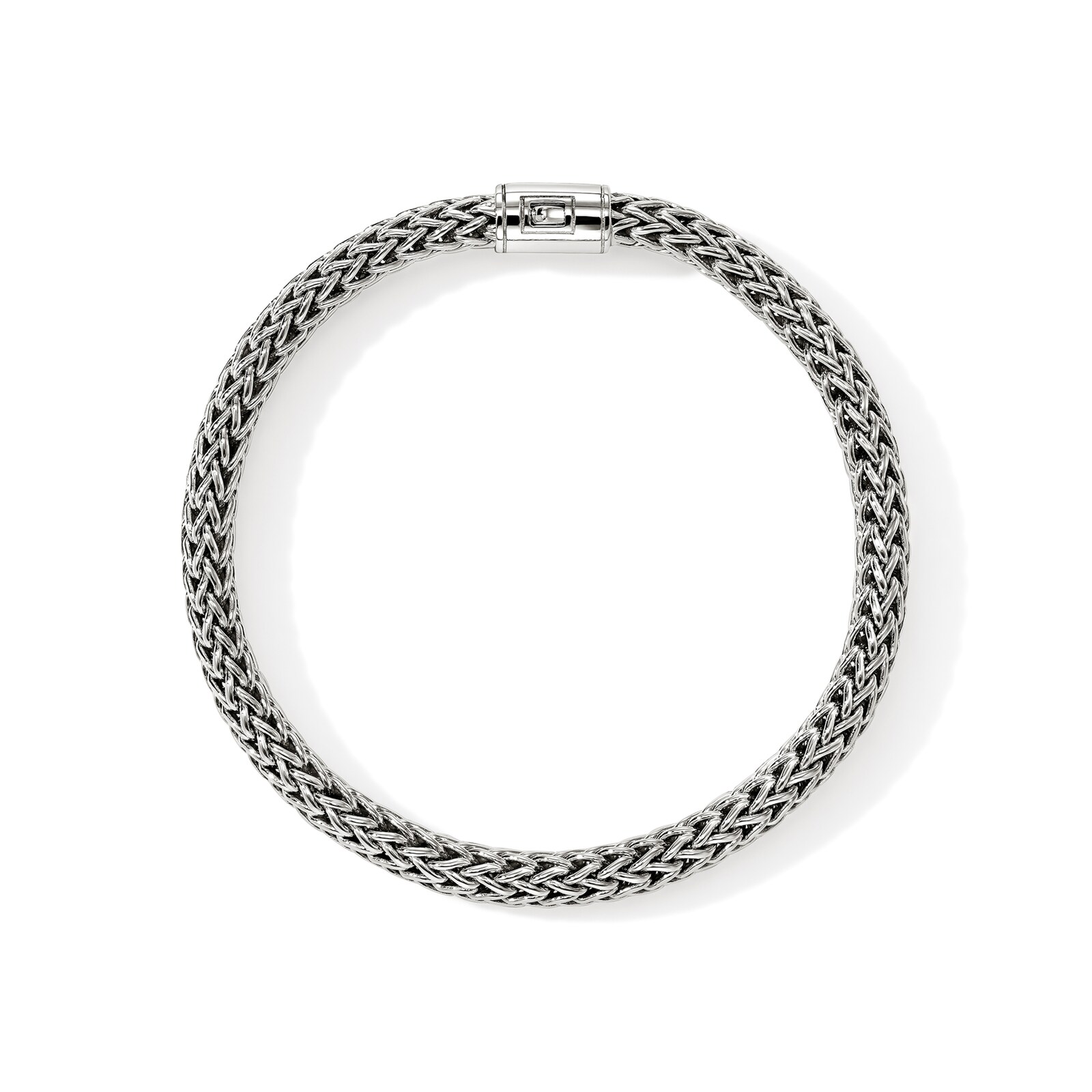 John Hardy Sterling Silver Icon Bracelet, 7.5mm - Size Extra Large