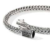 John Hardy Sterling Silver Icon Black Sapphire Bracelet, 5mm - Size Small