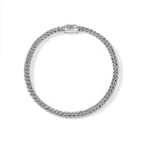 John Hardy Sterling Silver Icon Blue Sapphire Bracelet, 5mm - Size Medium