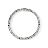 John Hardy Sterling Silver Icon Blue Sapphire Bracelet, 6.5mm - Size Large