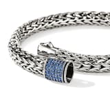 John Hardy Sterling Silver Icon Blue Sapphire Bracelet, 7.5mm - Size Large