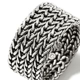 John Hardy Sterling Silver Icon Link Chain Ring, 12mm - Size 10