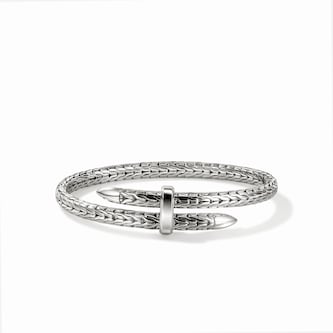 John Hardy Sterling Silver Spear Flex Cuff Bracelet, 5.5mm - Size Small