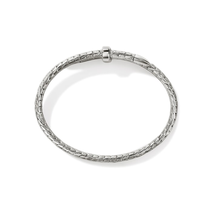John Hardy Sterling Silver Spear Flex Cuff Bracelet, 5.5mm - Size Large