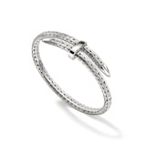 John Hardy Sterling Silver Spear Flex Cuff Bracelet, 5.5mm - Size Large