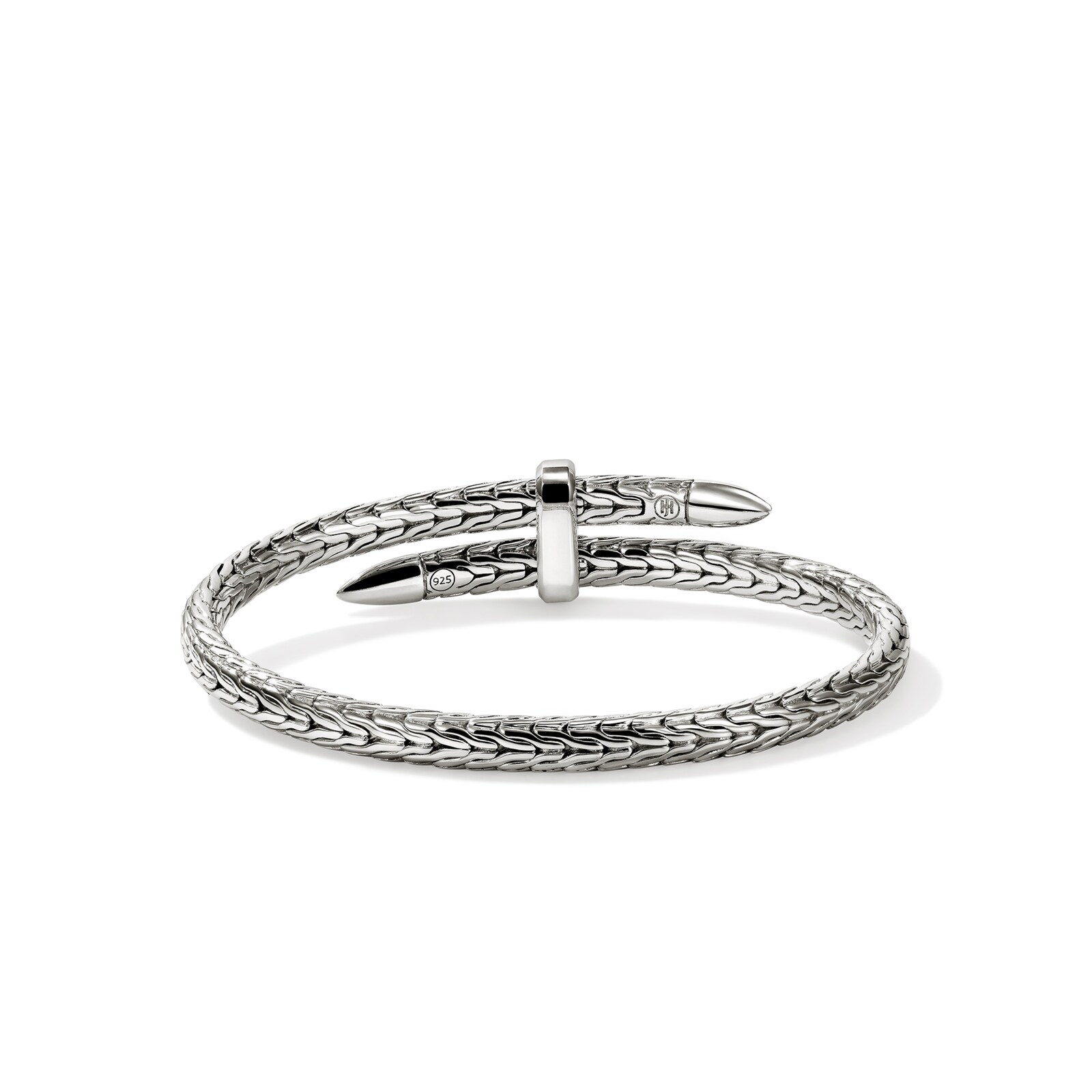 John Hardy Sterling Silver Spear Flex Cuff Bracelet, 5.5mm - Size Extra Large