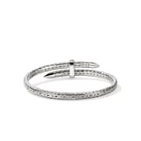 John Hardy Sterling Silver Spear Black Sapphire Flex Cuff Bracelet, 5.5mm - Size Small