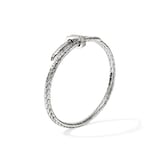 John Hardy Sterling Silver Spear Diamond Flex Cuff Bracelet, 4mm - Size Small