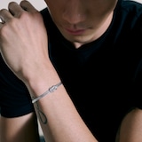 John Hardy Sterling Silver Love Knot Bracelet, 3.6mm - Size Extra Large