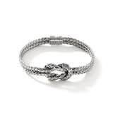 John Hardy Sterling Silver Love Knot Bracelet, 7mm - Size Small