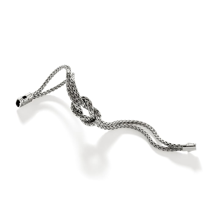 John Hardy Sterling Silver Love Knot Bracelet, 7mm - Size Large
