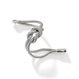John Hardy Sterling Silver Love Knot Bracelet, 10mm - Size Small