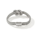 John Hardy Sterling Silver Love Knot Bracelet, 10mm - Size Small