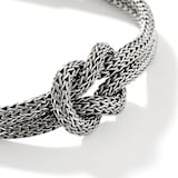John Hardy Sterling Silver Love Knot Bracelet, 10mm - Size Extra Large