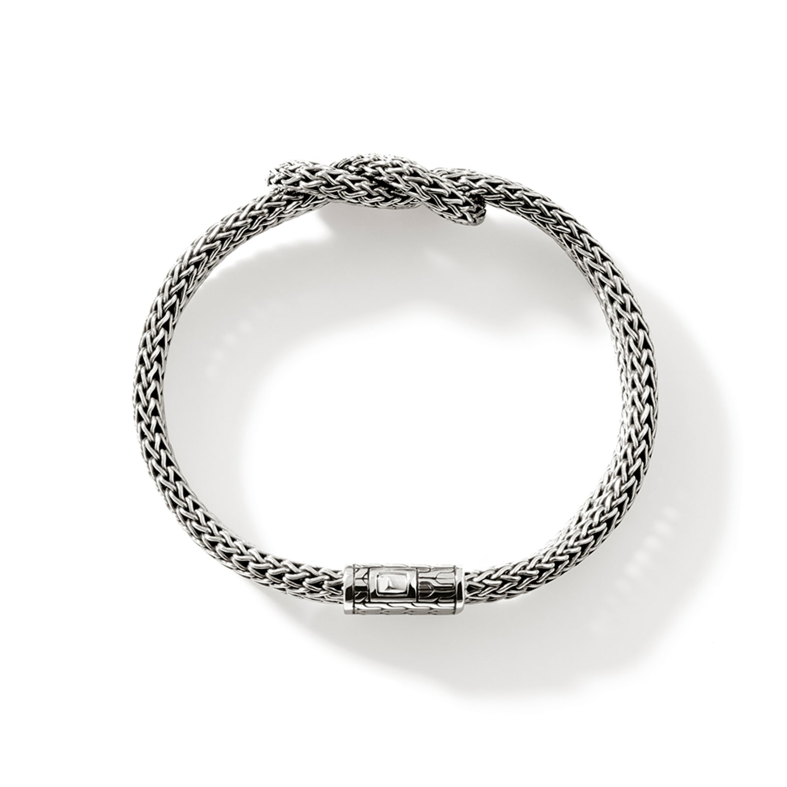 John Hardy Sterling Silver Love Knot Bracelet, 10mm - Size 2 x Extra Large