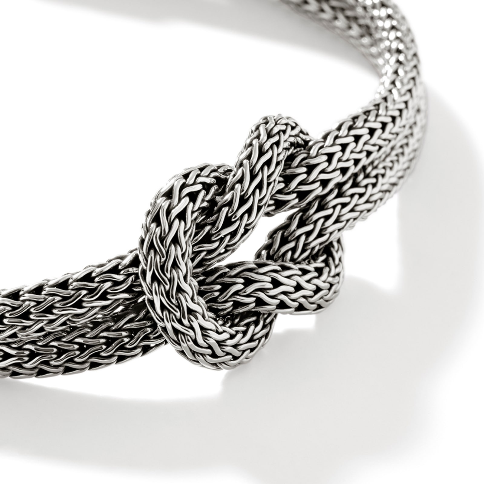 John Hardy Sterling Silver Love Knot Bracelet, 10mm - Size 2 x Extra Large