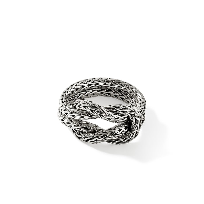 John Hardy Sterling Silver Love Knot Ring, 5mm - Size 9