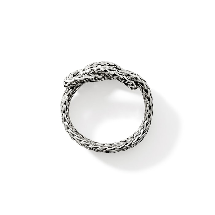 John Hardy Sterling Silver Love Knot Ring, 5mm - Size 9
