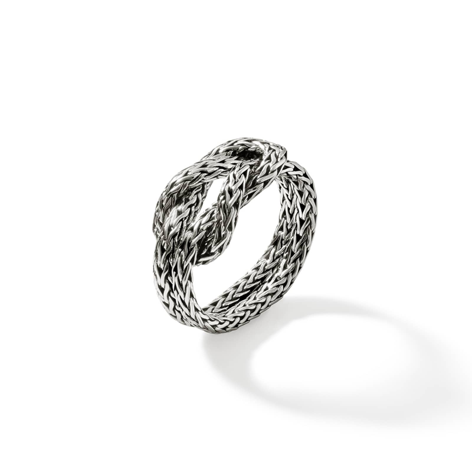 John Hardy Sterling Silver Love Knot Ring, 5mm - Size 9