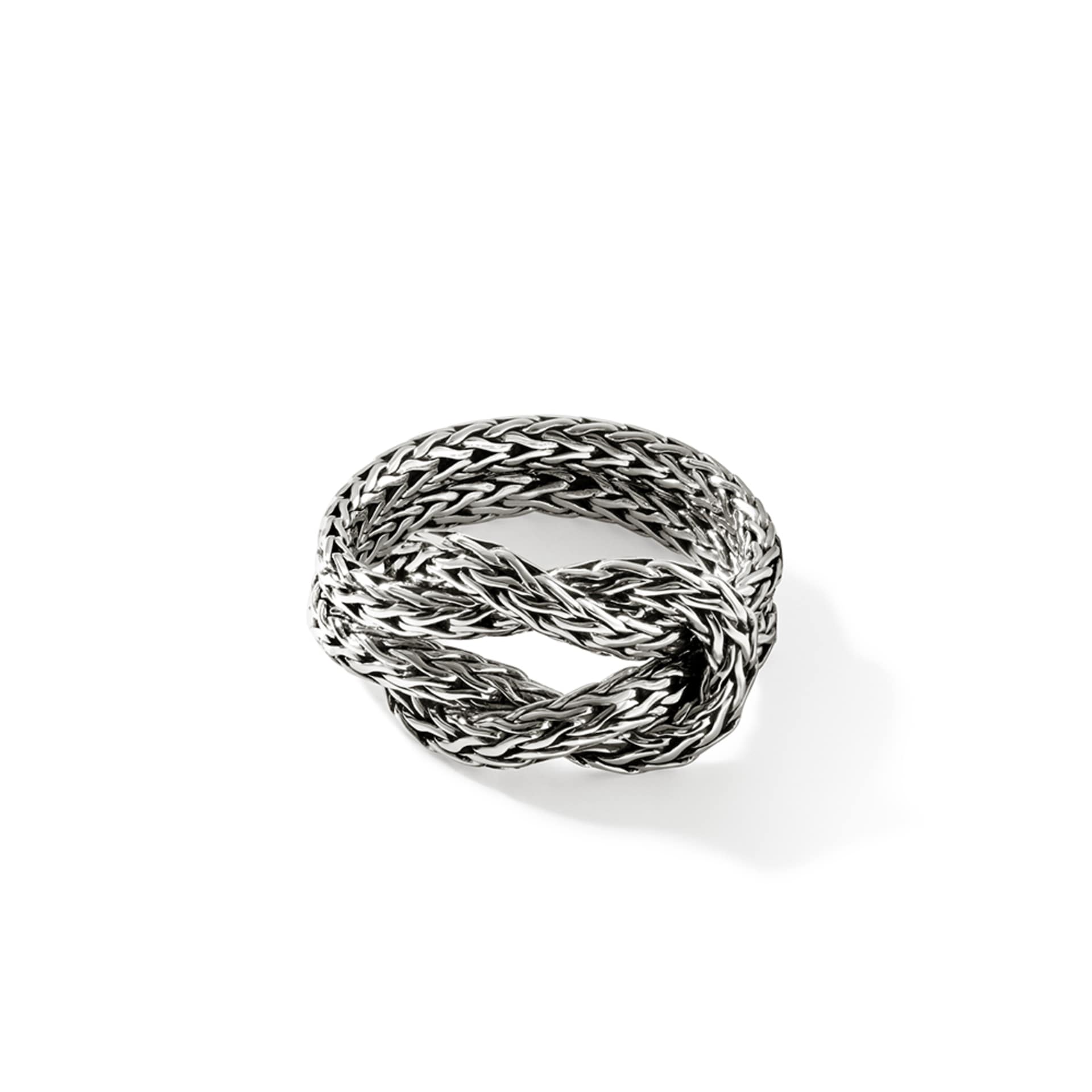 John Hardy Sterling Silver Love Knot Ring, 5mm - Size 10