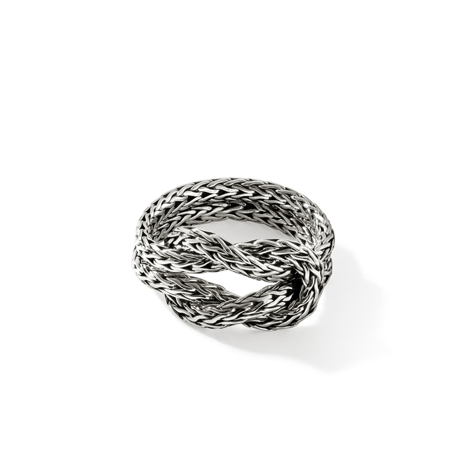 John Hardy Sterling Silver Love Knot Ring, 5mm - Size 11