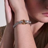 John Hardy Sterling Silver & 18K Yellow Gold Naga Bracelet, 6mm - Size Small