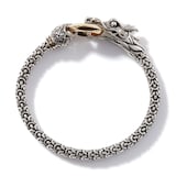 John Hardy Sterling Silver & 18K Yellow Gold Naga Bracelet, 6mm - Size Small