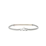 John Hardy Sterling Silver & 14K Yellow Gold JH Essential Bracelet, 2.5mm - Size Large