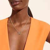 John Hardy Sterling Silver & 14K Yellow Gold JH Essential Linked Necklace, 2mm