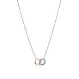 John Hardy Sterling Silver & 14K Yellow Gold JH Essential Linked Necklace, 2mm