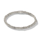 John Hardy Sterling Silver Heishi Bracelet, 4mm - Size 2 x Extra Large