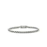 John Hardy Sterling Silver Box Chain Bracelet, 3.7mm - Size Small