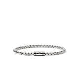 John Hardy Sterling Silver Box Chain Bracelet, 3.7mm - Size Small