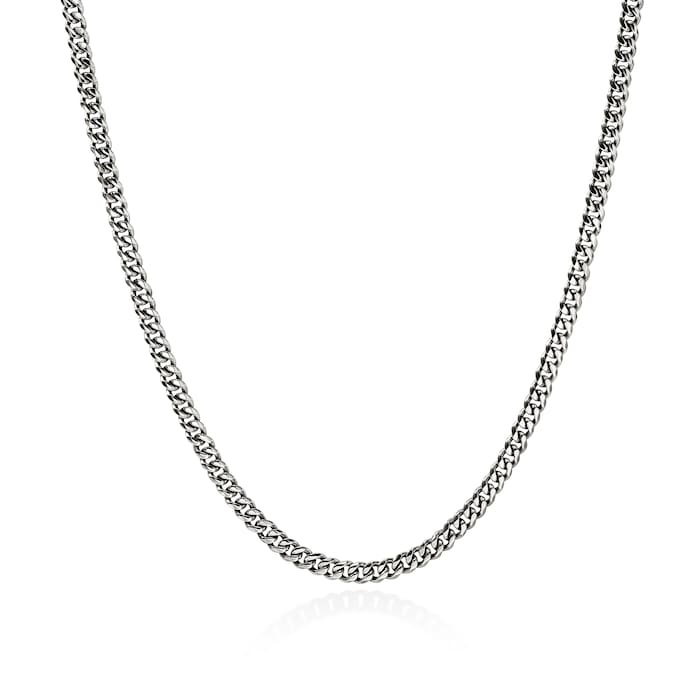 John Hardy Sterling Silver Curb Chain Necklace, 3.9mm - 20 inches