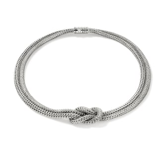 John Hardy Sterling Silver Love Knot Necklace, 10mm