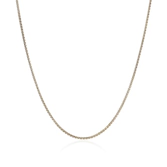 John Hardy 14K Yellow Gold Box Chain Necklace, 1.6mm