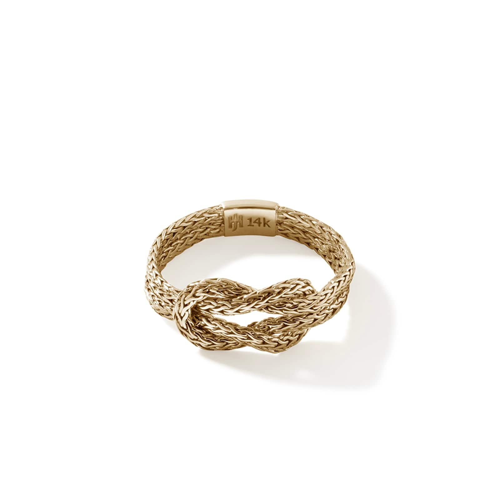John Hardy 14K Yellow Gold Love Knot Ring, 3.6mm - Ring Size 7