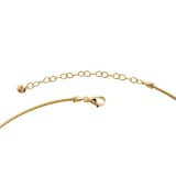 Monica Vinader Odyssey Gemstone Chain Necklace In 18ct Gold Vermeil With Green Onyx