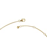 Monica Vinader MV Odyssey™ Gemstone Pebbled Chain Bracelet In 18ct Gold Vermeil With Aquamarine