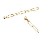 Monica Vinader MV Alta™ Textured Chain Necklace In 18ct Gold Vermeil