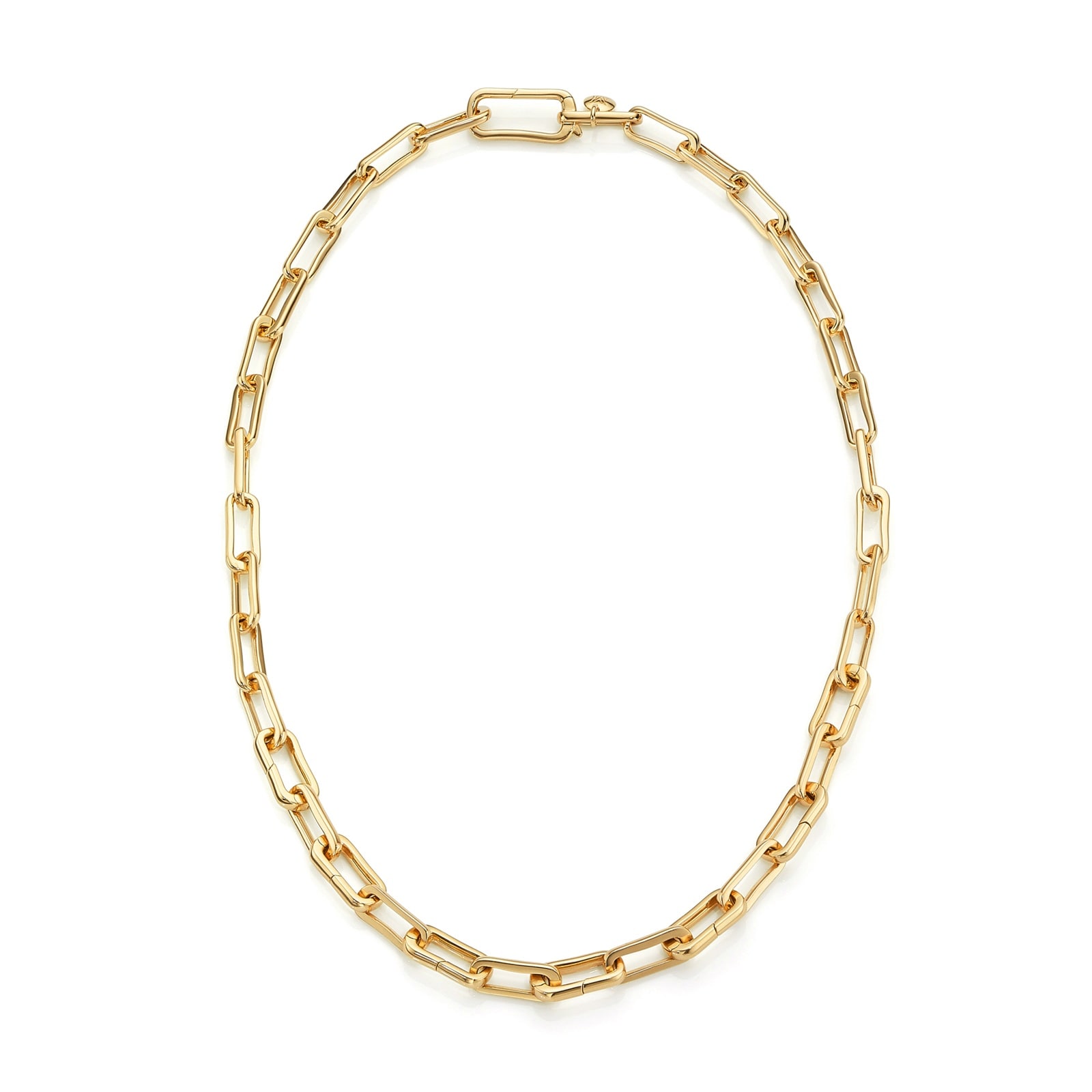Monica Vinader Alta Charm Necklace In 18ct Gold Vermeil Monica Vinader Alta Charm Necklace In 18ct Gold Vermeil