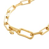 Monica Vinader Alta Charm Necklace In 18ct Gold Vermeil