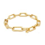 Monica Vinader MV Alta™ Charm Bracelet In 18ct Gold Vermeil