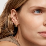 Monica Vinader MV Siren™ Muse Small Hoop Earrings In 18ct Gold Vermeil