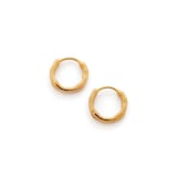Monica Vinader MV Siren™ Muse Huggie Earrings In 18ct Gold Vermeil