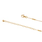 Monica Vinader Triple Beaded Chain Necklace In 18ct Gold Vermeil