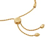 Monica Vinader Corda Chain Friendship Bracelet In 18ct Gold Vermeil